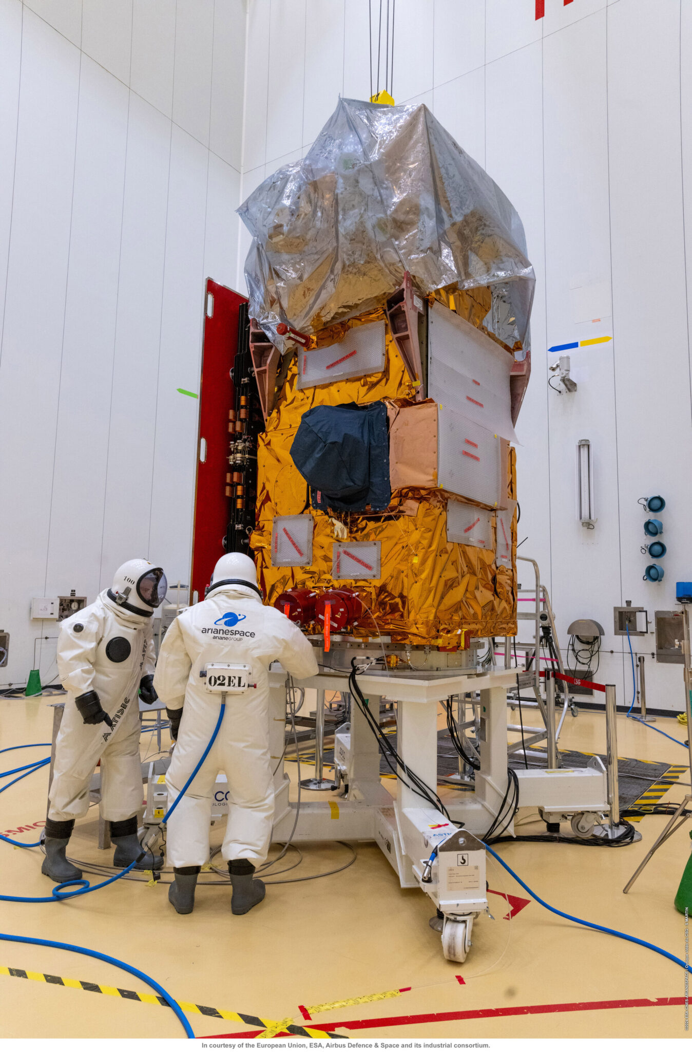 Sentinel 2c Sentinel-2C fully loaded | PGRSC